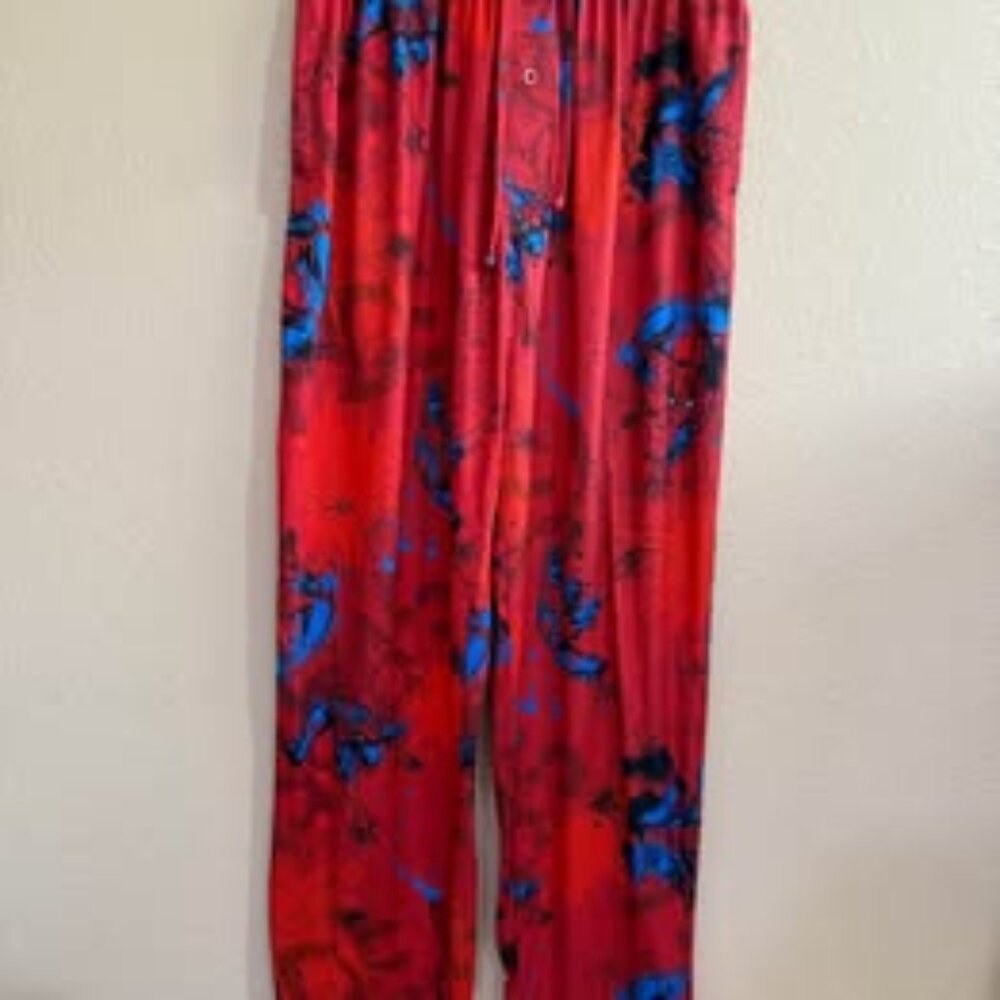 Marvel Spider-Man red pajama pants Medium